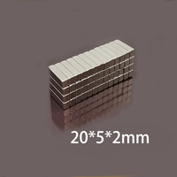 20x5x2mm Magnet  Square Magnets, 20mm x 5mm x 2mm  Block Magnet for Tools