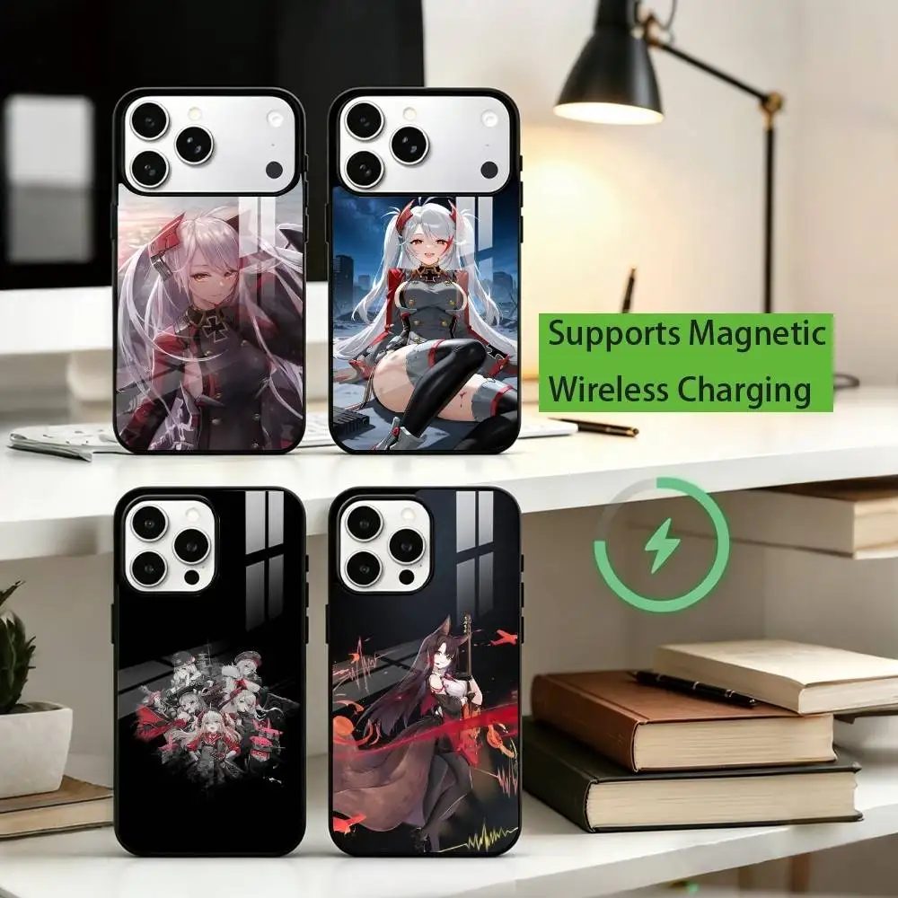 

C-Classic game A-Azur Lane Phone Case For iPhone17,16,15,14,13,12,11 Plus,Pro Allows magnetic wireless charging
