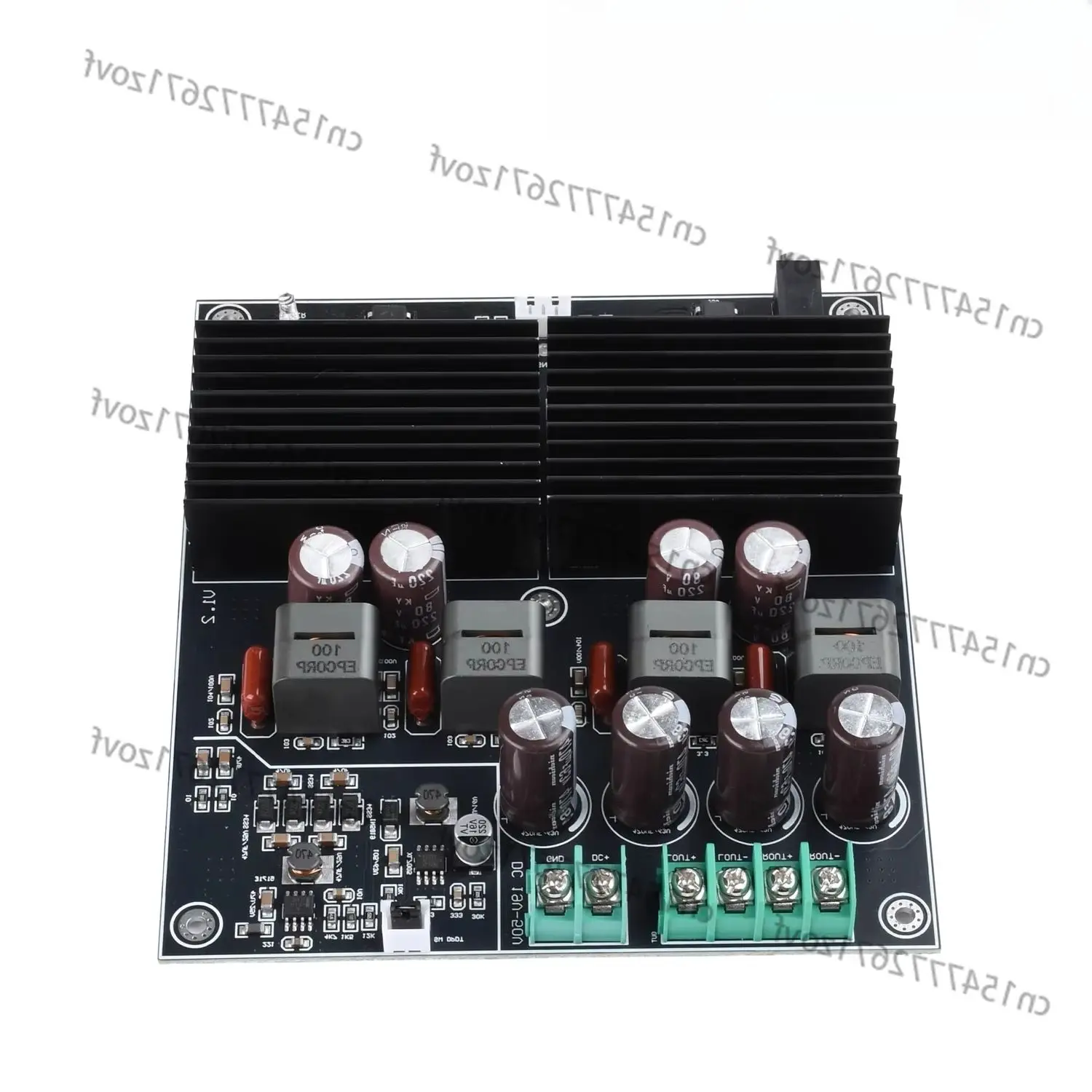 

Dual Channel HIFI Power Amplifier Module - TPA3255 Class D 600W×2 Stereo DIY Board