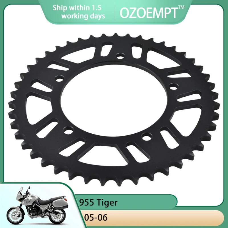 

OZOEMPT 530-46T Motorcycle Rear Sprocket Apply to 955 Tiger 05-06