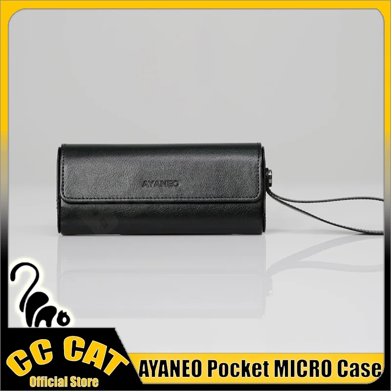 

Protection Case Bag Original For AYANEO Pocket MICRO Game Console System UMPC Mini Laptop Custom Leather Storage Bag PU Leather