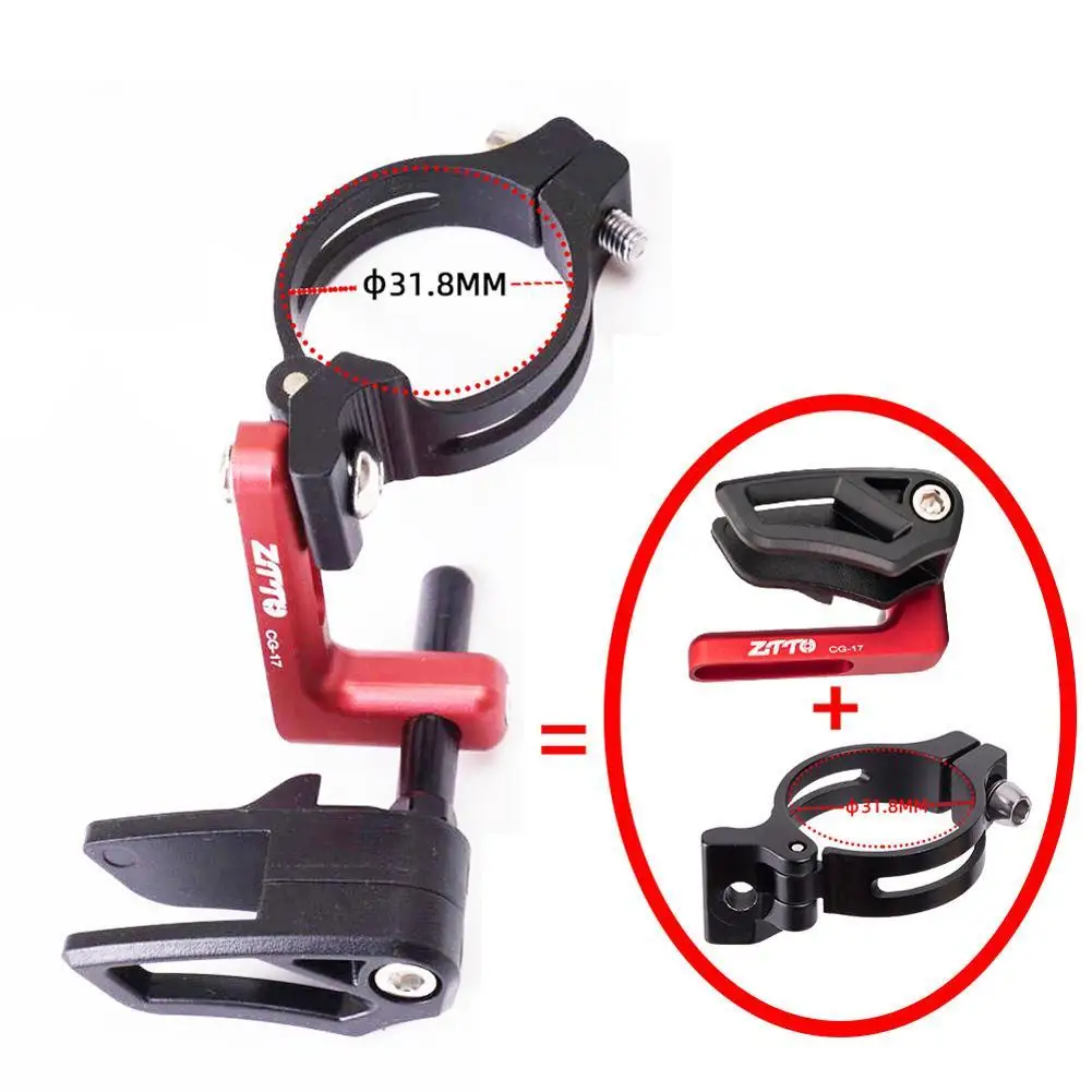 Guarda de corrente para Mountain Bike, Guia de corrente, Clamp Mount, Estabilizador, Protetor para bicicleta, Bicicleta de estrada