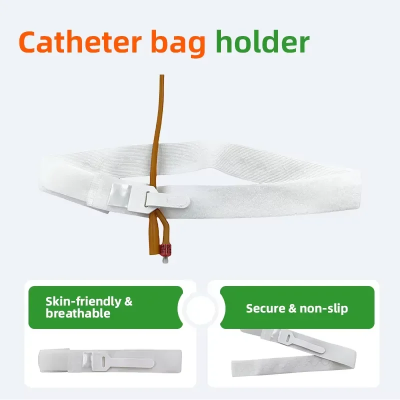 AP01 for Urinary Drainage Bags Nylon Catheter Leg Straps 3.8cm Width OEM Custom Sizes Available