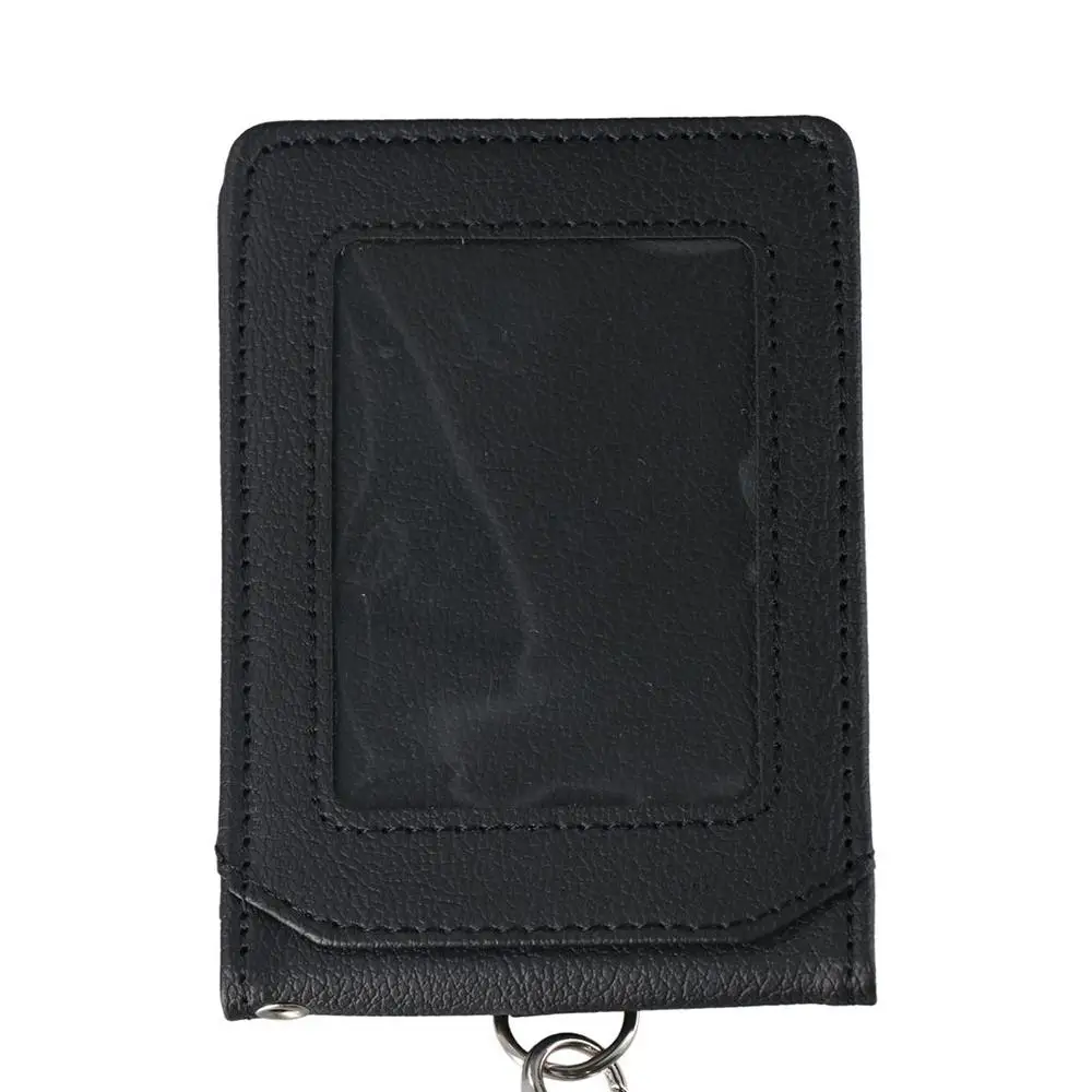 Business Neck Strap Office School Supplies Student Bus Cards Cover ID Desk Organizer Badge Holder Card Holder with Lanyard