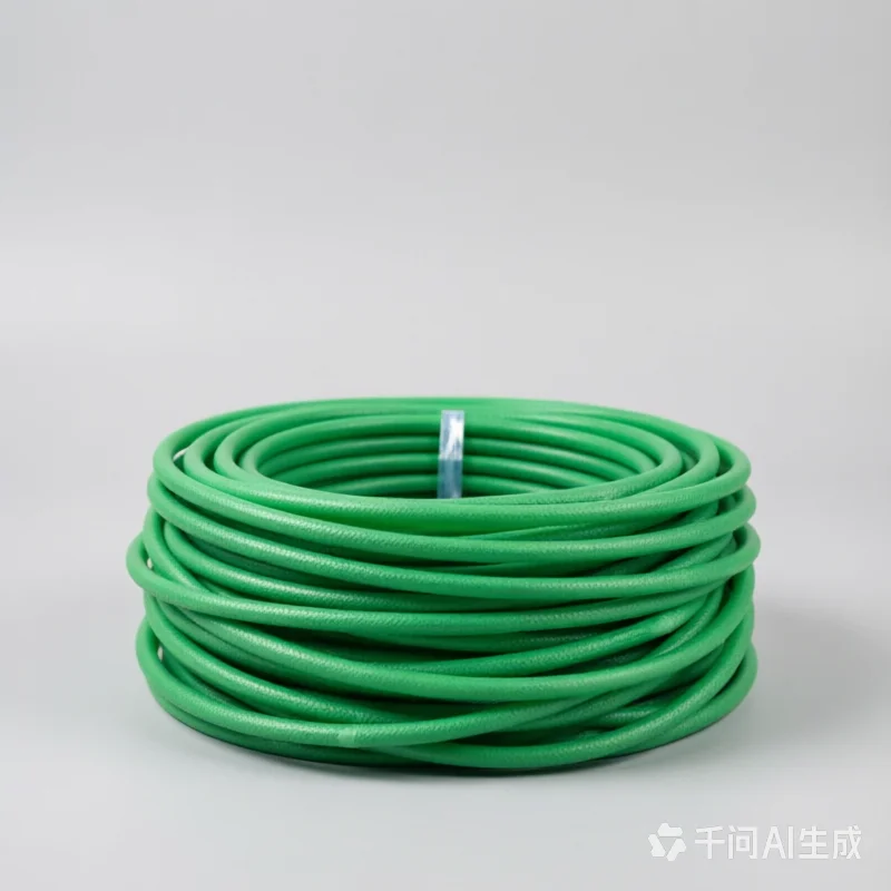 10m PU Round Belt 2-15mm Dia, Wear Resistant Polyurethane Drive Belt for Conveyor, Packaging & Printing Machine