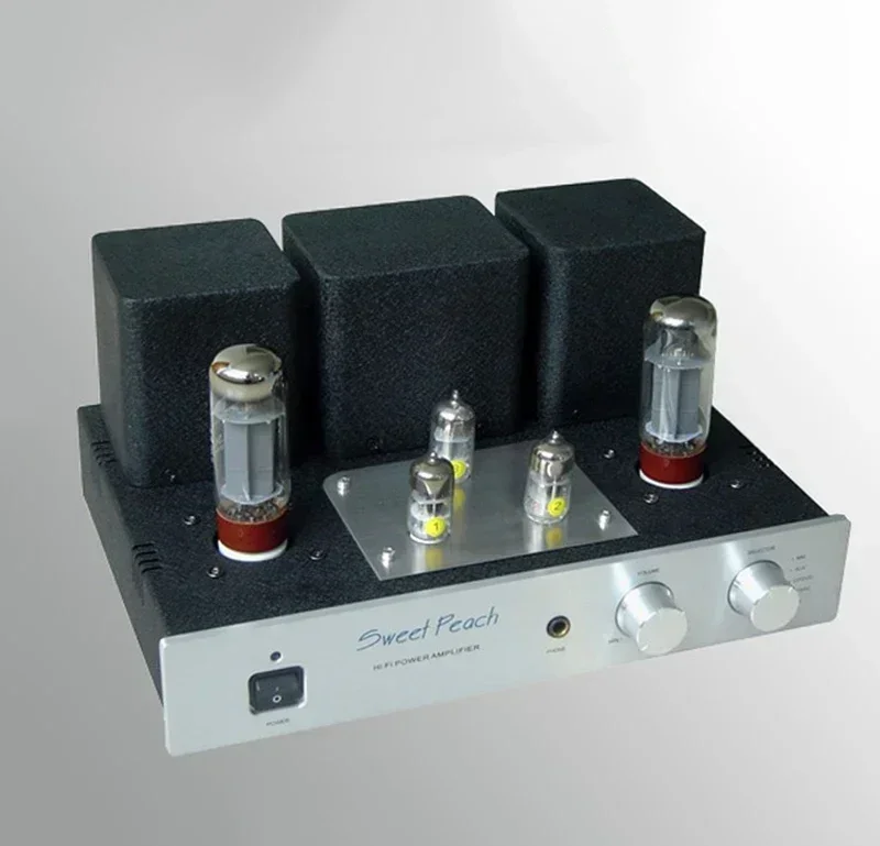 XiangSheng Sweet Peach SP-KT88 Ламповый усилитель HIFI EXQUIS Bluetooth 5.1 Triode USB DAC MM Phono Наушники EL34 ламповый усилитель SPKT88