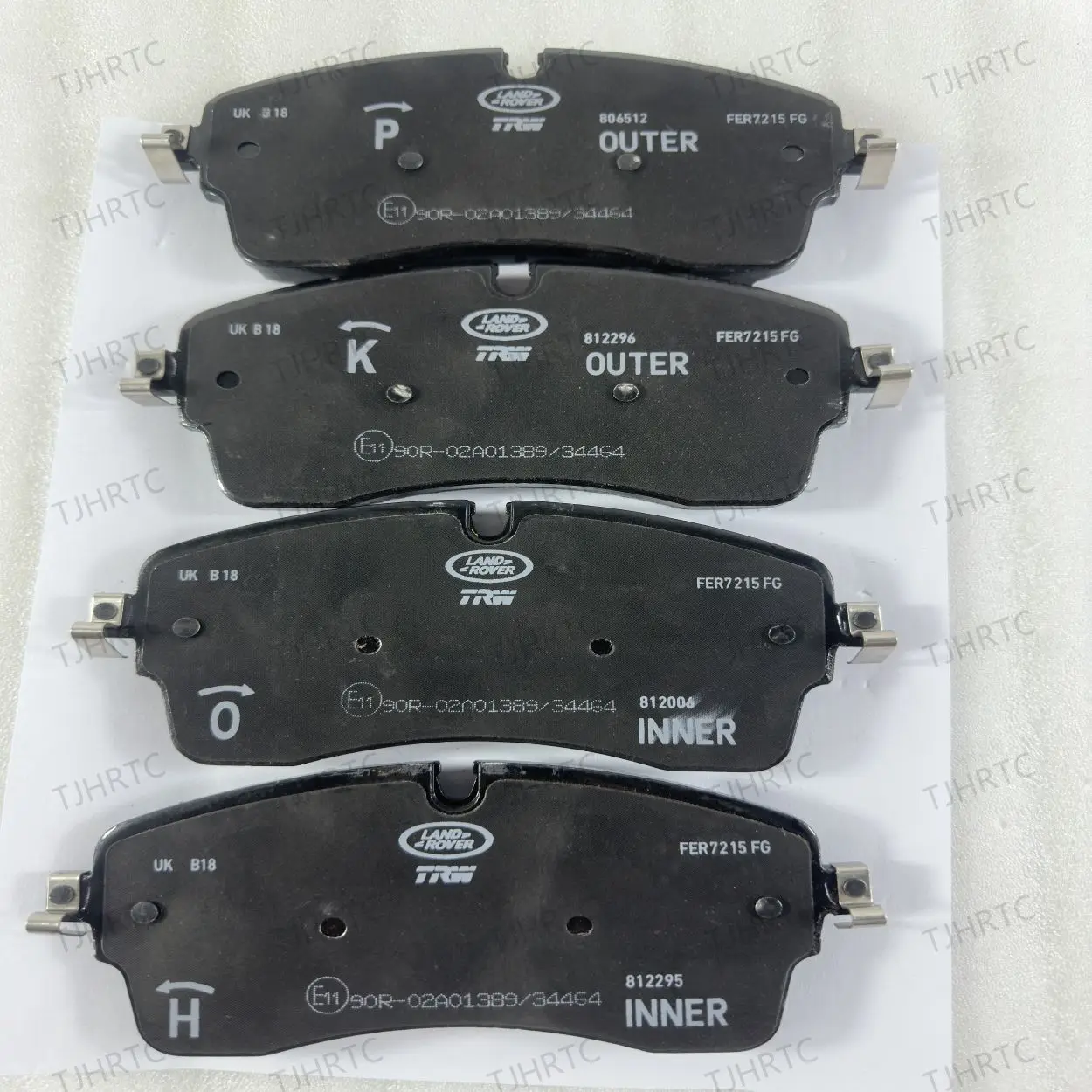 Land Rover front brake pads are suitable for Range Rover Administration 13-22 Range Rover Sport 14-22 LR110409 LR162044