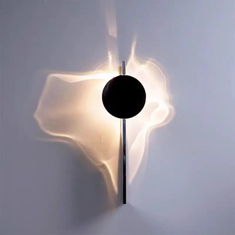 

【NOW SAVE】Wall Lamp Bedside With Water Ripple Rotating Effect, Minimalist Designer Wave-Effect, Suitable For Entryway, Bedroom