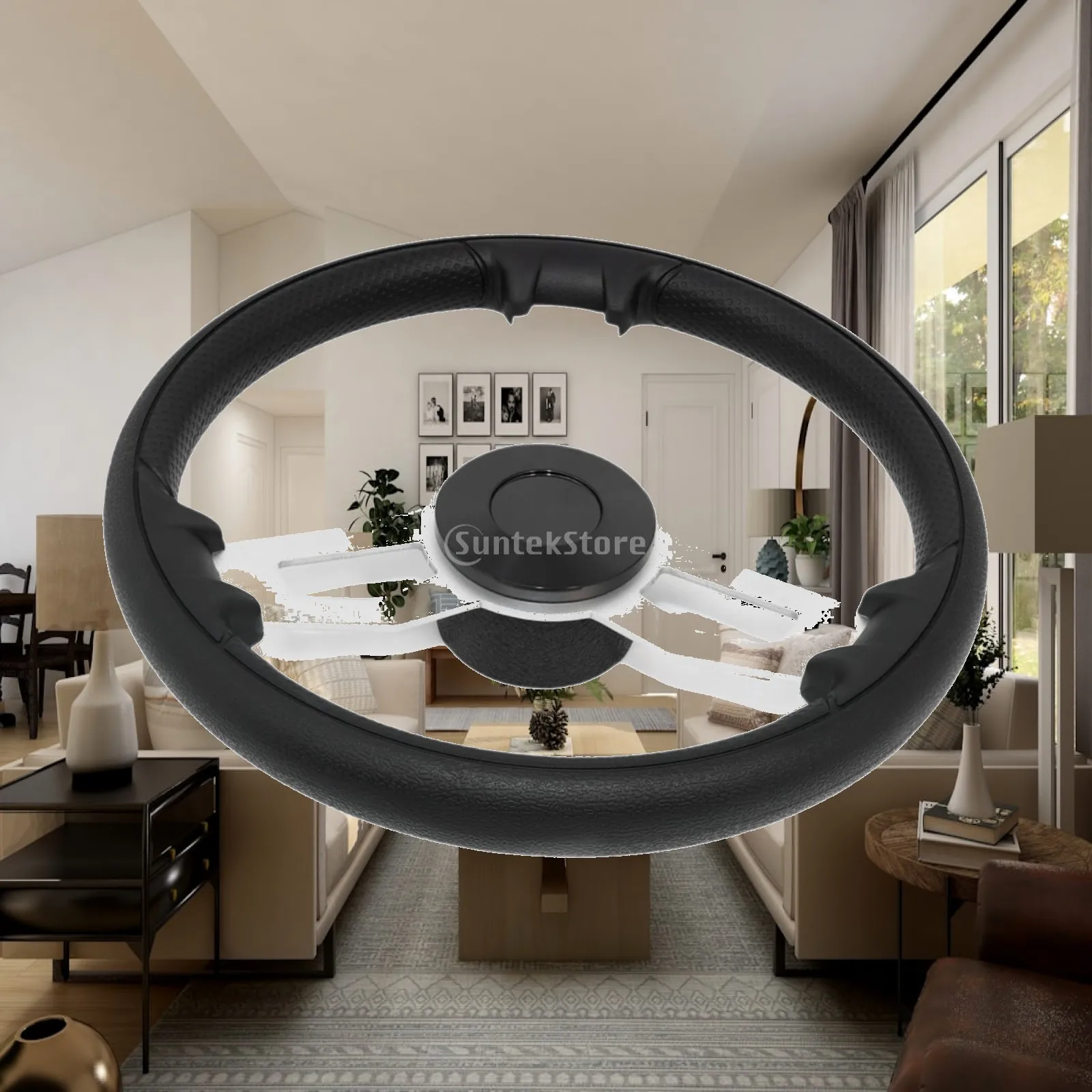 

Premium Boat Steering Wheel Ergonomic Aluminum Marine Accessories for Watercrafts and Boating