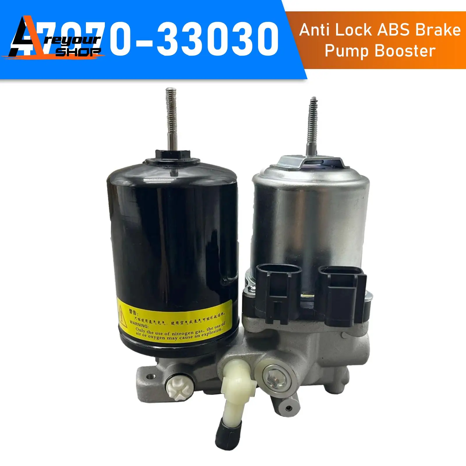 Areyourshop Anti Lock ABS Brake Pump Booster for Toyota Camry Hybrid 2012 2013 2014 2015 2016 2017 47070-33030