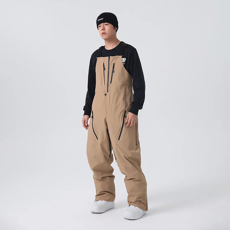 2026 New Searipe Double Board Single Board Ski Strap Pants for Women, Men 3L Waterproof jumpsuit view 4