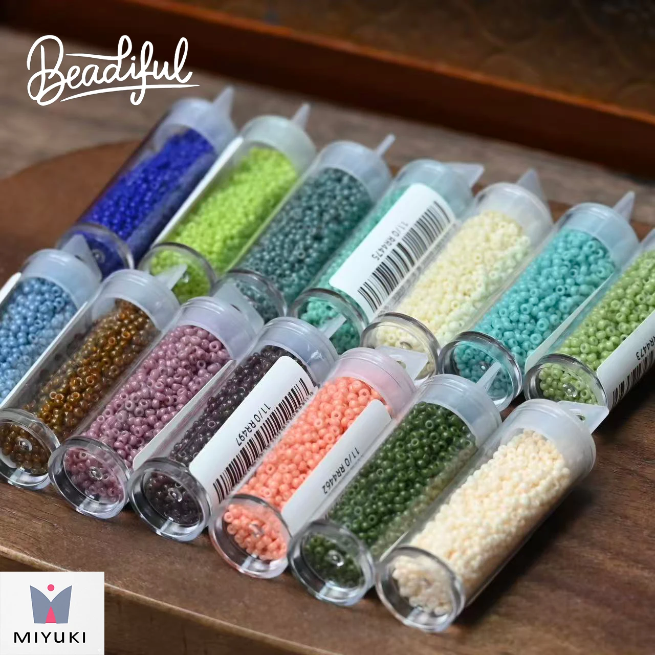 

MIYUKI RR 11/0 Opaque Seed Beads 10g ~1000pcs – Japan Solid Color Beads Bracelet Necklace DIY Craft