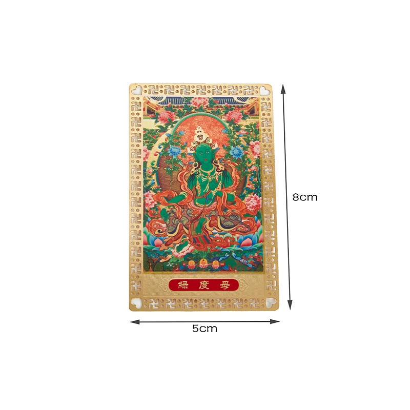 Best Selling Feng Shui Tibet Mystic Amulets Card For Protection