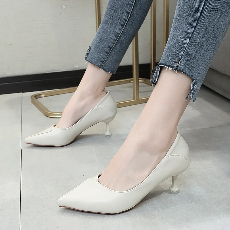 High Heels Women Shoes Thin High Heels Pumps Shoes Women Heels Shoes Party Office Wedding Shoes Large Size Pumps Heels