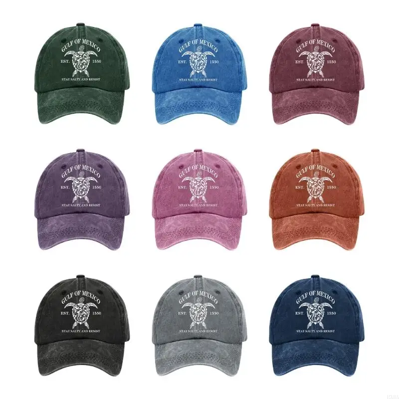 

HXBA Women Fashionable Baseball Hat Squeaky for Girls Women Teenagers Decorative Adjustable Letter Old Fashion