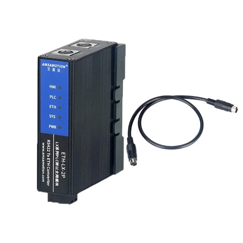 ETH-LX-2P Suitable for Wecon LX Series PLC Serial Port RS422 to Ethernet Communication Module Support Modbus TCP