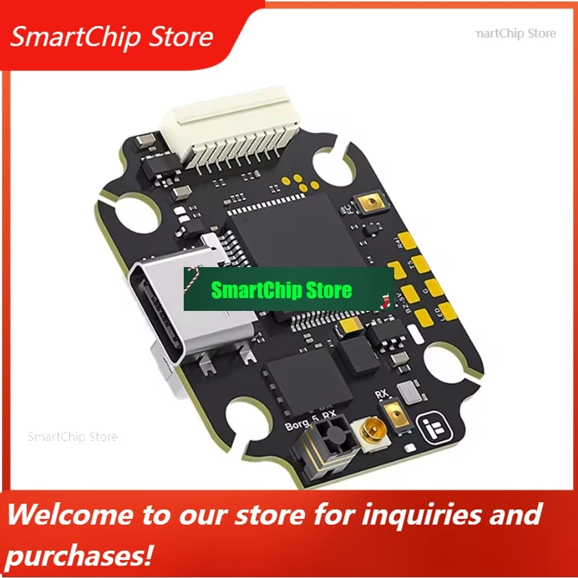 

StoreiFlight Borg 5S RX Flight Controller Built-in ELRS 2.4GHz Receiver Support LIHV Battery For RC FPV Drone RC ToolsDrone Pa