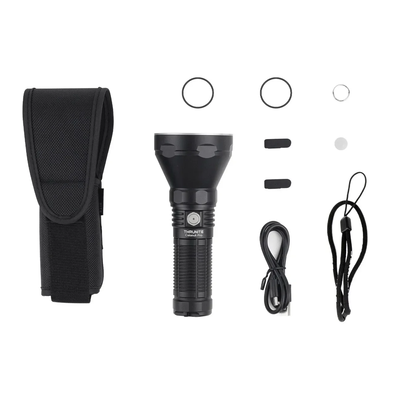 ThruNite Catapult Pro LED Flashlight Type-C Rechargeable Search And Rescue Flashlight Orginal Professional lighting