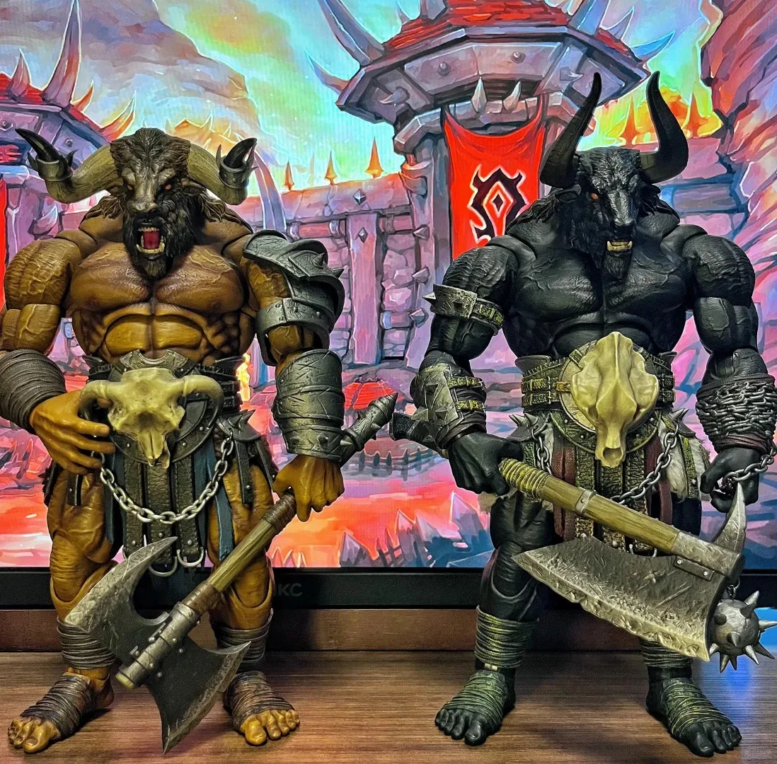 

Genuine XESRAY Gladiator Action Figures Battle Of Glory 4 Waves Taurus Scalper Black Bull Warrior Collection Model Toy Gifts