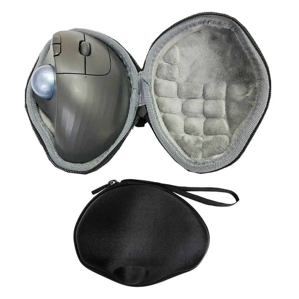 Wireless Mouse Storage Bag Compact Size Light Weight Mouse Protective EVA Mouse Case for Logitech MX Ergo M575 Mouse