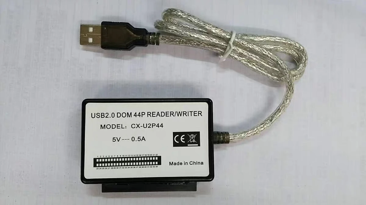 

USB2.0 DOM 44P Reader/Writer 5V 0.5A CX-U2P44 2.5IDE44 Card Reader