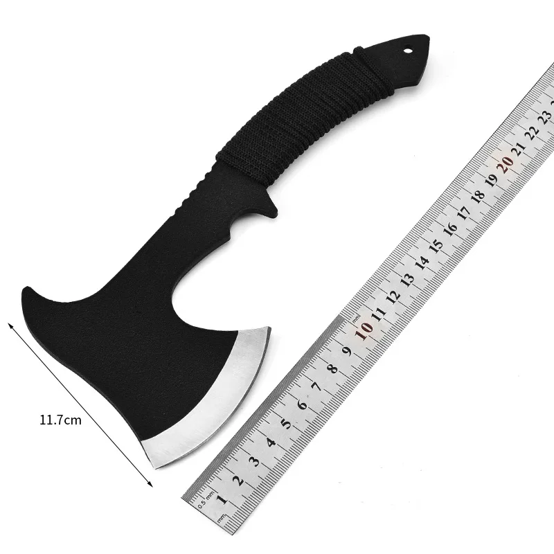Manufacturer wholesale outdoor strap axe outdoor camping rescue logging axe wilderness survival fire axe
