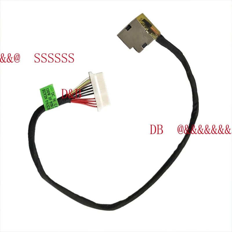 Для HP 15-EC 15-EC0013DX разъем питания постоянного тока зарядный кабель штекер L72703-001 L71031-Y14