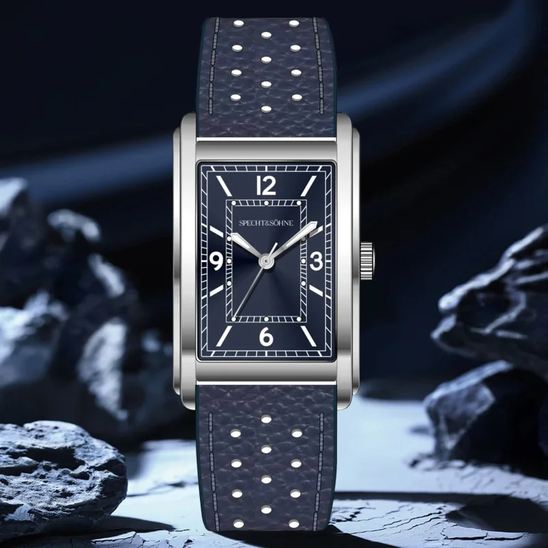 Specht & Söhne, модные часы для пар VH31, кварцевые часы, повседневные часы в стиле ретро, с сапфировым стеклом, кожаный ремешок, стальные часы