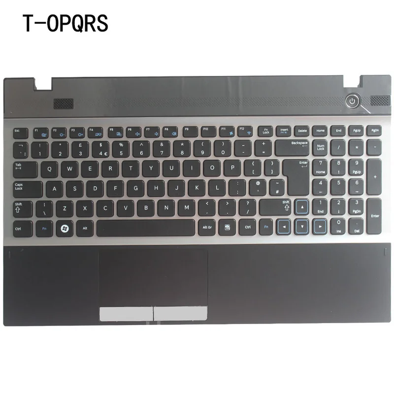 

F для Samsung NP300V5A NP305V5A 300V5A BA75-03246C подставка для рук TouchPad британская клавиатура