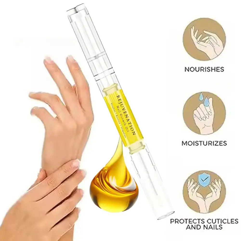 Óleo de crescimento unha rejuvenescimento removedor de cutículas ferramentas de manicure cosméticos maquiagem crescimento e força 5ml