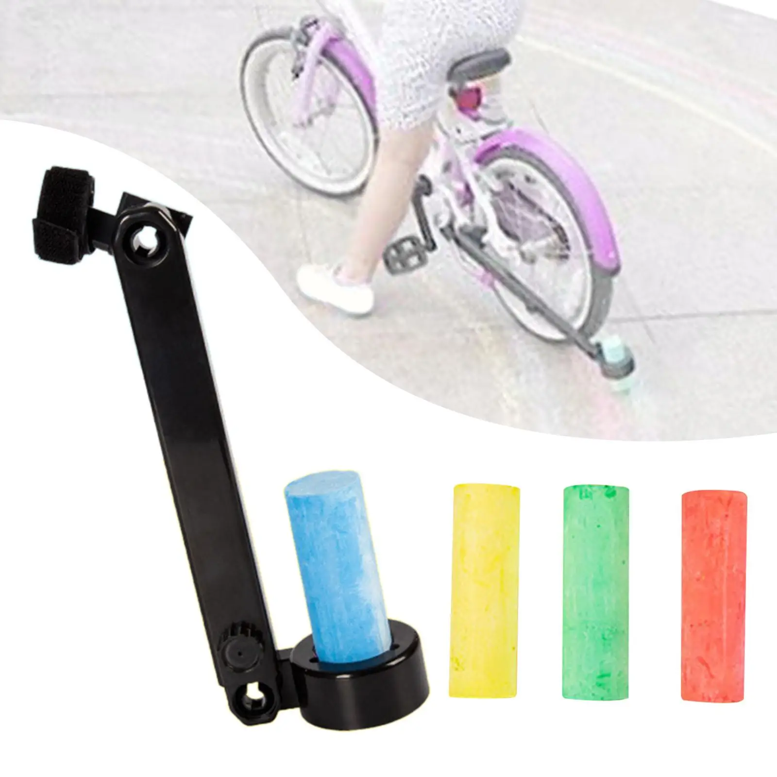 Kids Bike Graffiti Pen Toys Graffiti Chalk Set for Outdoor Halloween Party