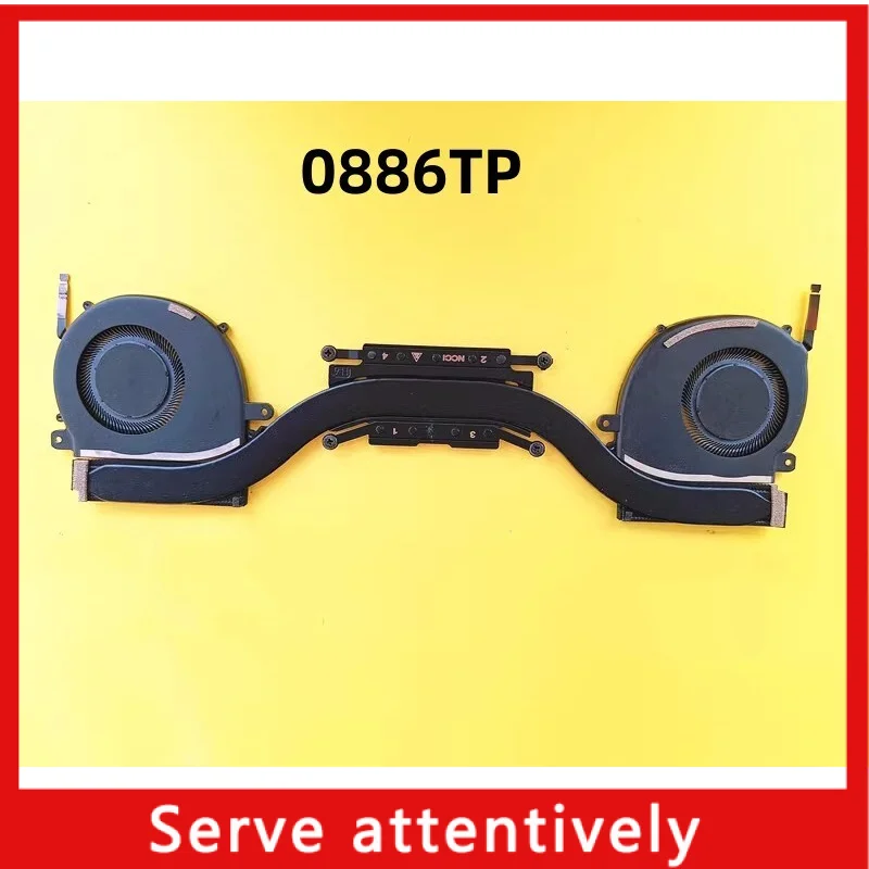 

Original for DELL XPS 13 9340 9345 9350 COOLING FAN HEATSINK 0886TP