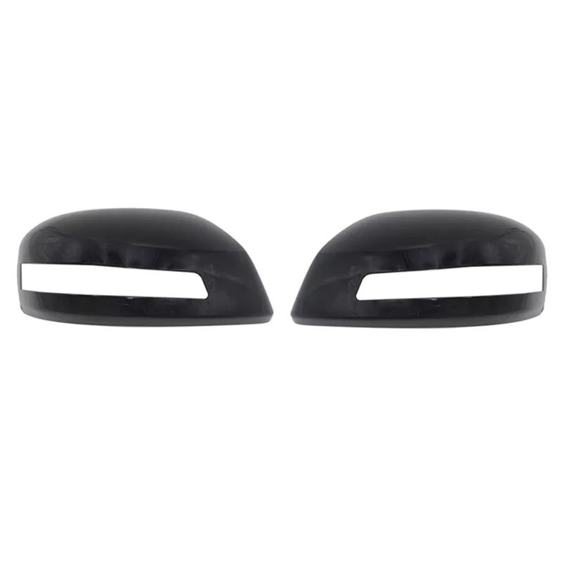 2PCS White Black For Honda Civic 9th 2012 2013 2014 Exterior Rearview Side Mirror Cover Cap Lid House