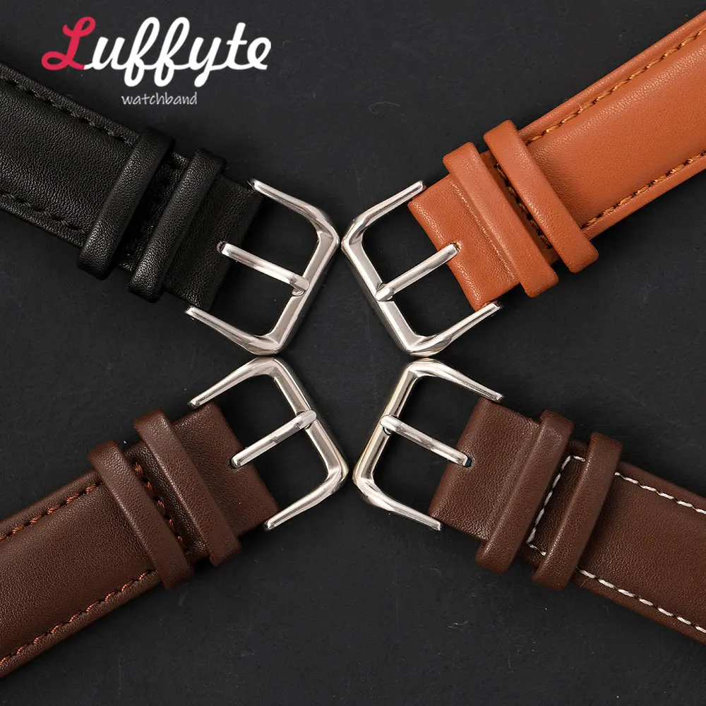 Replacement Accessory Stainless Steel Buckle 16mm 18mm 20mm 22mm Wristwatch Band Buckle Solid Metal Watch Strap Clasp