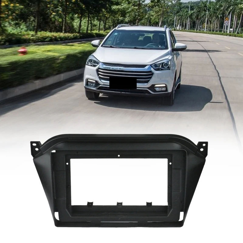 10.1 Cal podszycie samochodowe dla JAC S2 2015 - 2018 duble Din samochodowy odtwarzacz DVD Fascias Frame Audio adapter montażowy Facia Panel kontrolny