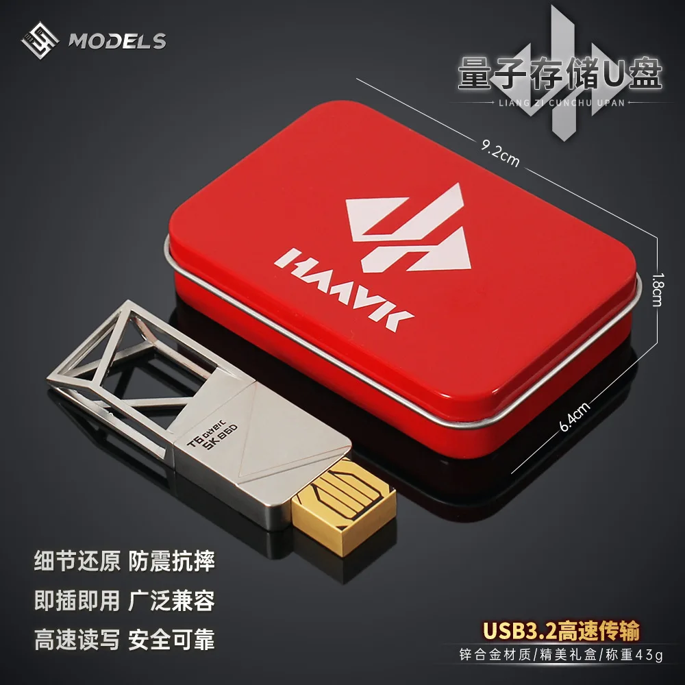 دلتا فورس الكم تخزين محرك أقراص USB لعبة الدعامة المادية 128 جيجابايت 64 جيجابايت 16 جيجابايت كمبيوتر السيارة USB صندوق هدايا رائع