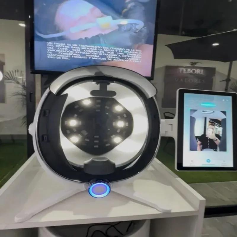 

Esintelligent Scanner Skin Analyzer Device Facial Skin Analysis AI Skin Arrivals 3D Analyzer Facial Skin Test