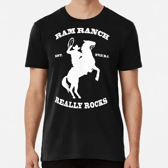 Camiseta con diseño de Ram Ranch, talla S a 5XL, hecha en Estados Unidos