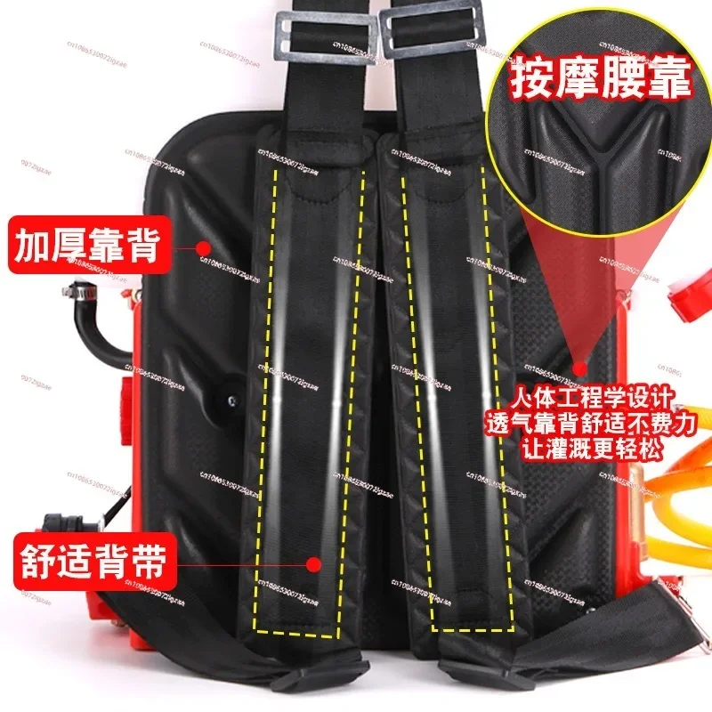

Drug dispenser, backpack four-stroke high-power high-pressure sprayer, new household fertilization orchard sprayer