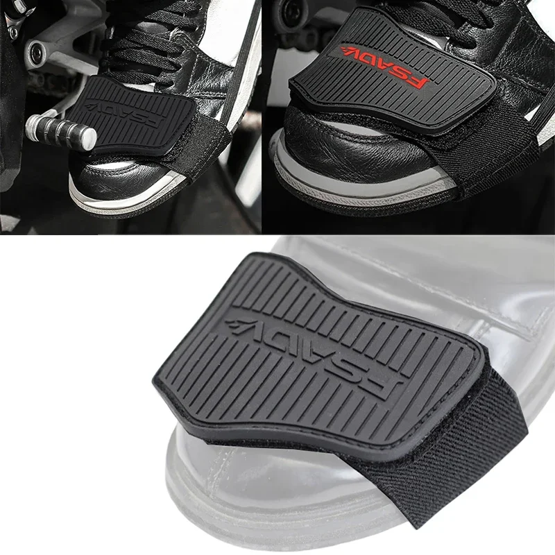 

Motorcycle Shift Pad Rubber Boot Protective Cover Adjustable Shifter Shield Anti Slip Pad Shoe Cover Motorcycle Shoe Protection