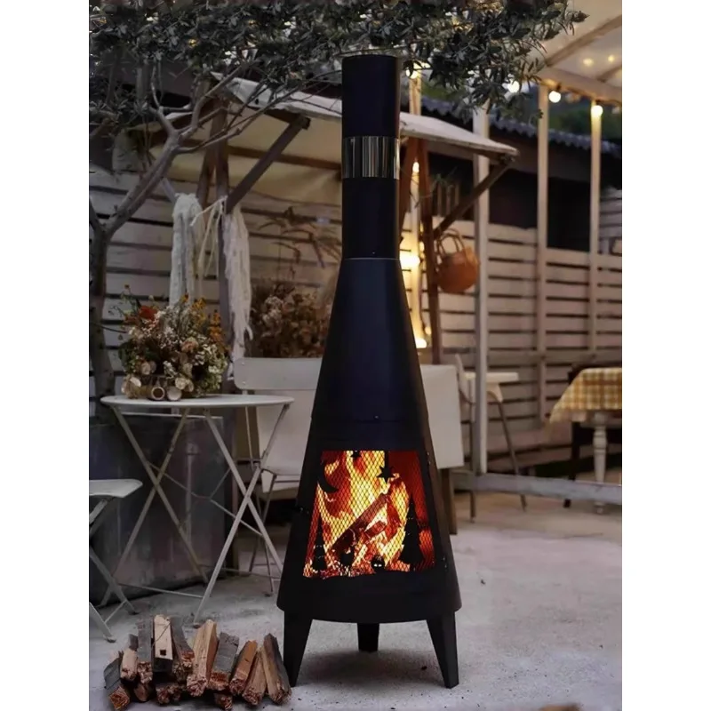 

Outdoor Alcohol Heating Viewing Fire Firewood Charcoal Fire B & B Hotel Courtyard Heating Decorative Fireplace