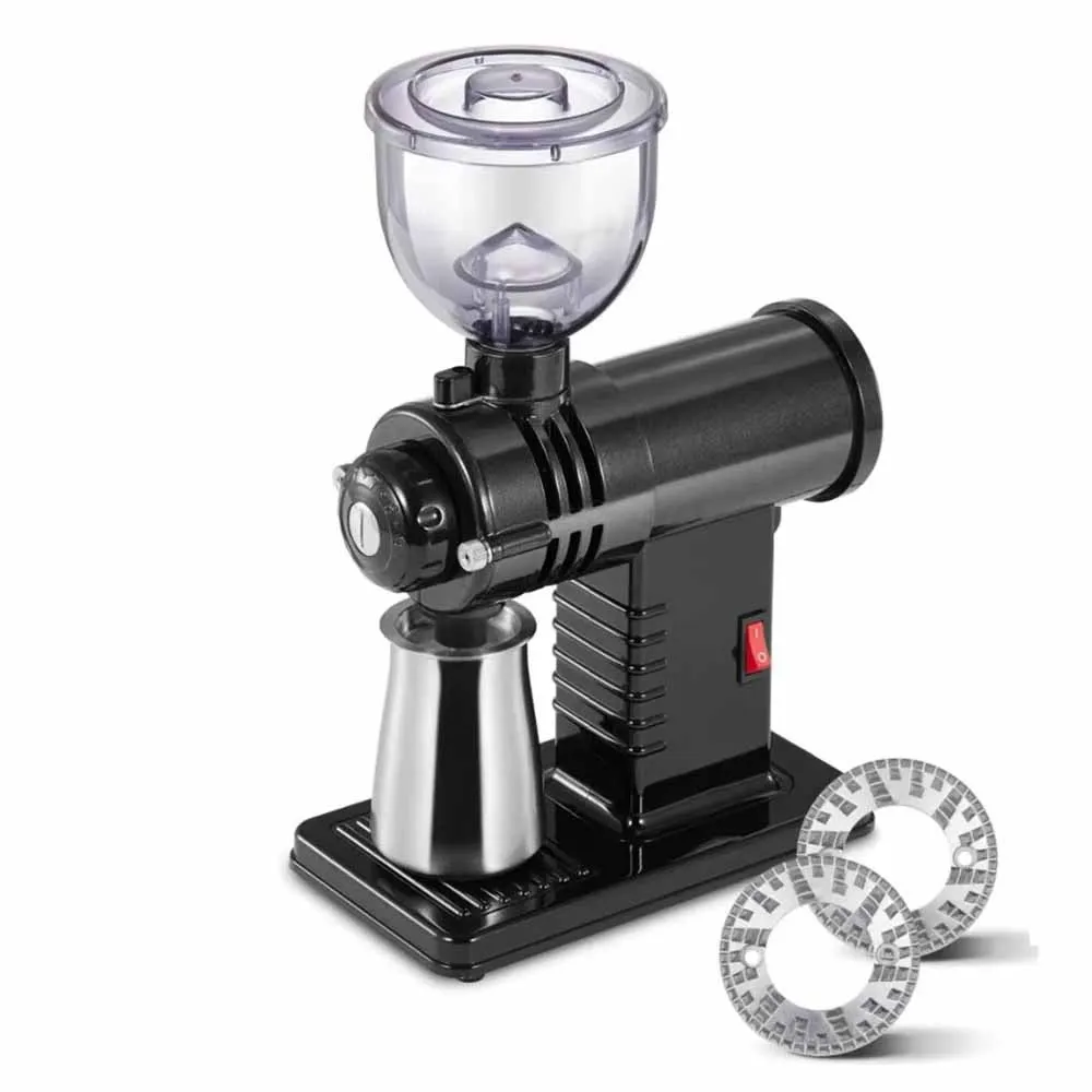 Electric Coffee Grinder Household Automatic Coffee Bean Milling Machine Espresso Coffee Grinder1~8 Gears Adjustable