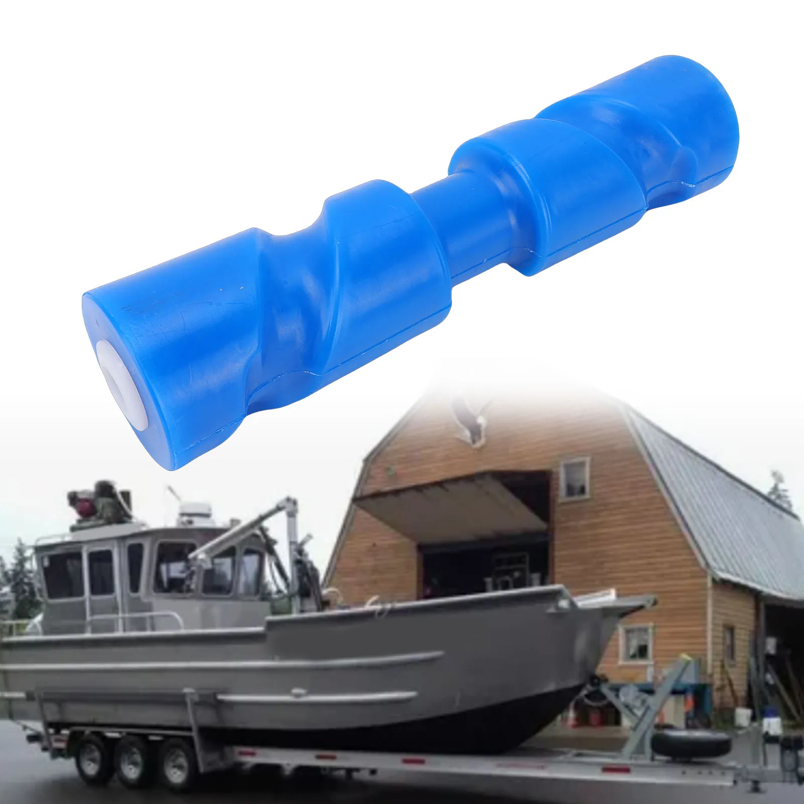 

Boats Self Centering Keel Roller 12 Inch PU Abrasion Proof Self Centering Boat Trailer Keel Roller Marine Accessories