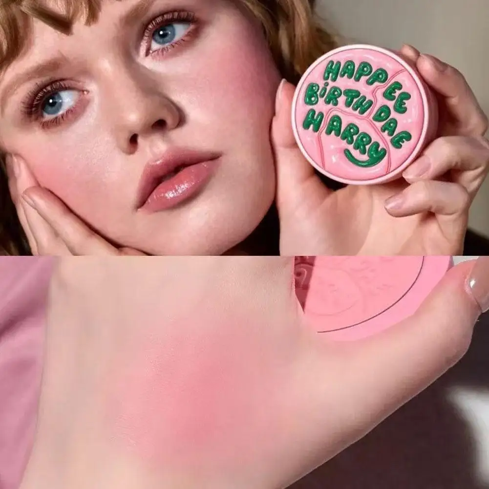 SHEGLAM 7g vitalité Blush plaque gâteau conception naturel faible Saturation rétrécissement couleur rose poudre mat durable doux maquillage