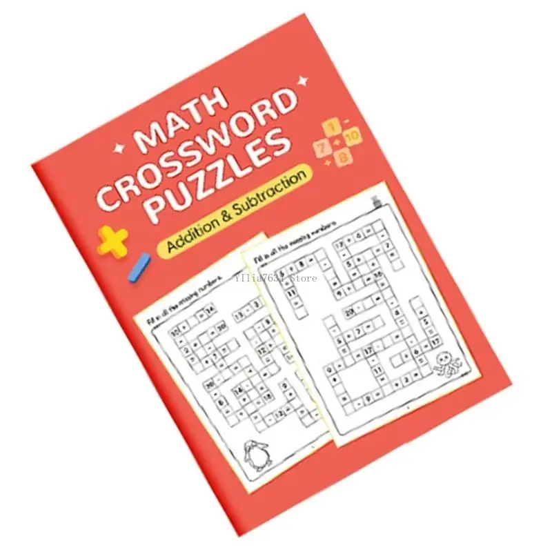  Fraction Operation Exercise Book with 32 Page Coloring Paper for Children Preschooler Creative Learning