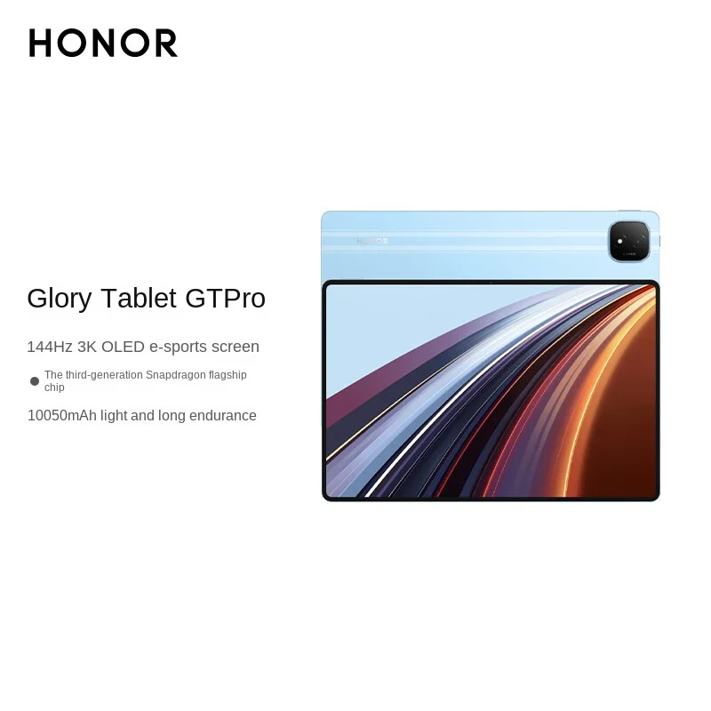 Honor Tablet GT Pro 12,3 polegadas WIFI Snapdragon 8s Gen3 Octa-core 10050mAh capacidade da bateria