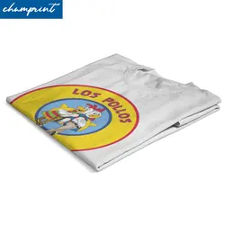 Casual Breakings Bads T-Shirt Men Crew Neck Cotton T Shirt Cute Chicken Brothers Short Sleeve Tees Unique Tops