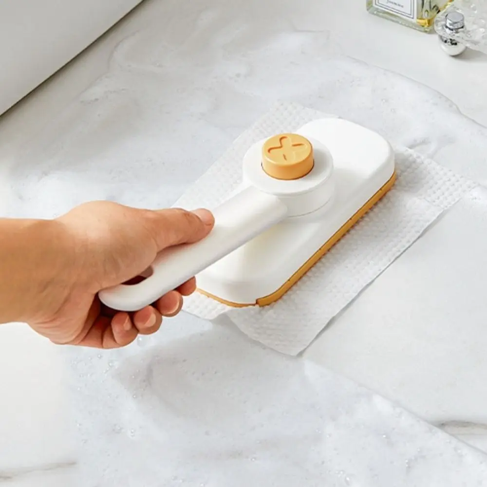 

Towel Changing Portable Mini Rotating Mop Multi-purpose Plastic Face Towel Mop Convenient 360 Rotation Oil Cleaning Mop Home