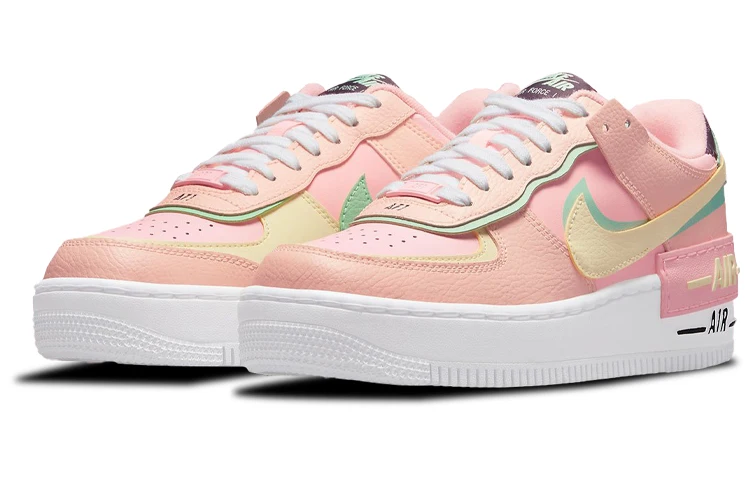 Nike-Baskets Air Force 1 Shadow "Arctic Punch", chaussures de sport