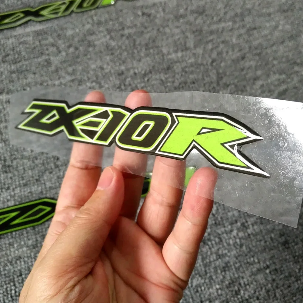 Aufkleber für Kawasaki Ninja ZX-10R ZX10R ZX 10R Tank Pad Verkleidung Aufkleber Schutz Emblem Abzeichen Logo 2015 2016 2017 2018 2019 2020